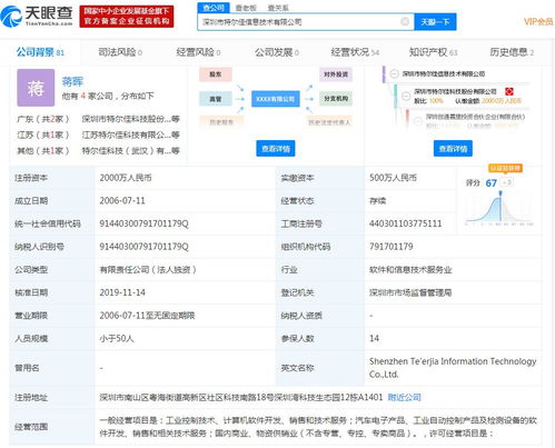 特爾佳全資子公司榮獲計算機技術開發領域發明專利證書